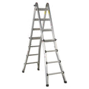 Sealey Aluminium 4-Way Telescopic Adjustable-Height Ladder - EN 131 AFPL3