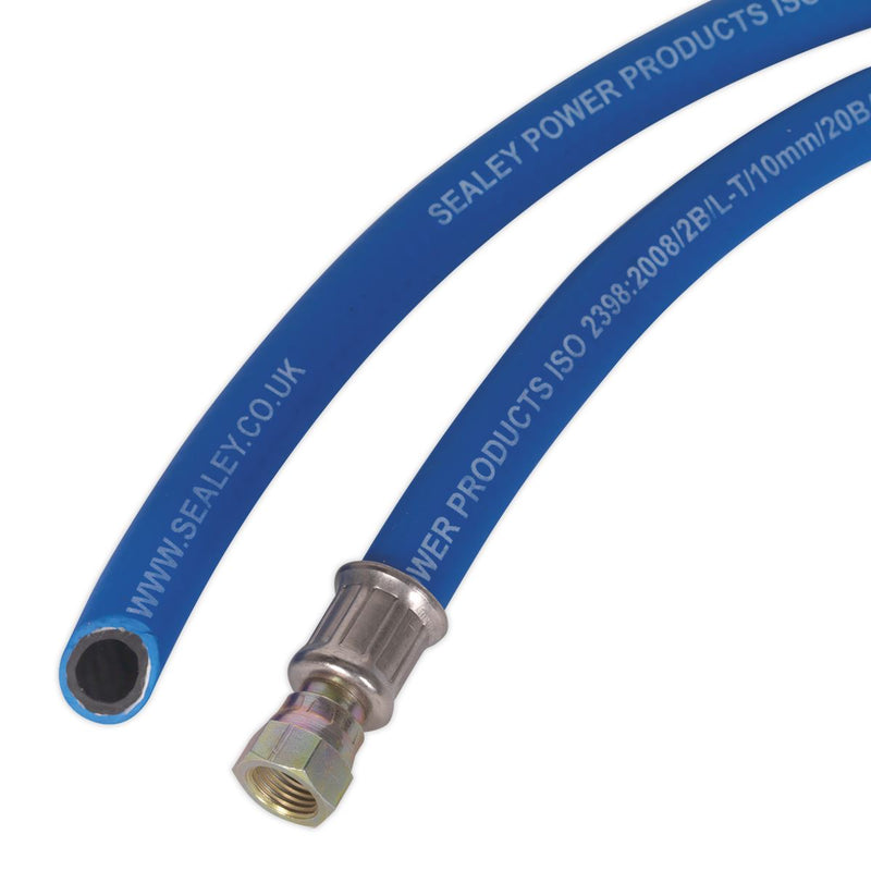 Air Hose 10m x �10mm with 1/4"BSP Unions Extra-Heavy-Duty