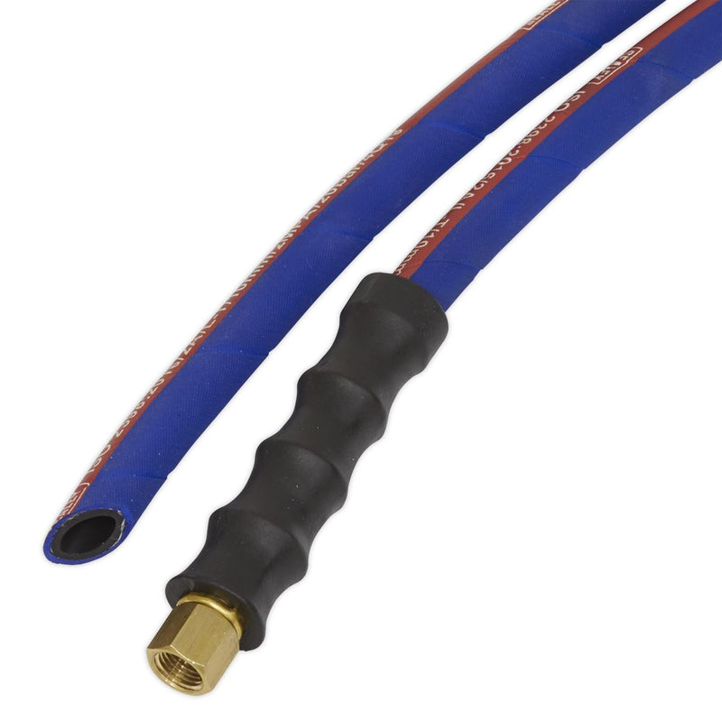 Air Hose 10m x �8mm with 1/4"BSP Unions Extra-Heavy-Duty