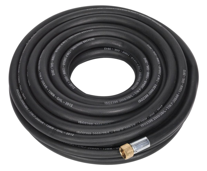 Air Hose 15m x �13mm with 1/2"BSP Unions Extra-Heavy-Duty