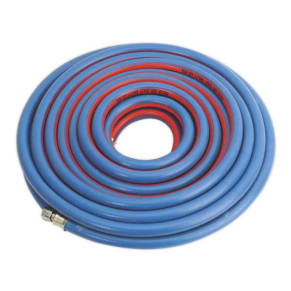 Air Hose 15m x �10mm with 1/4"BSP Unions Extra-Heavy-Duty