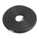 Sealey Heavy-Duty Air Hose with 1/4"BSP Unions 15m x 10mm AH15RX/38