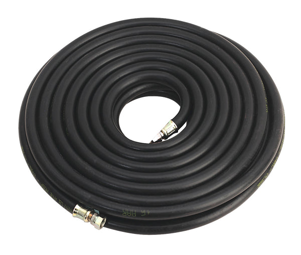 Air Hose 15m x �10mm with 1/4"BSP Unions Heavy-Duty