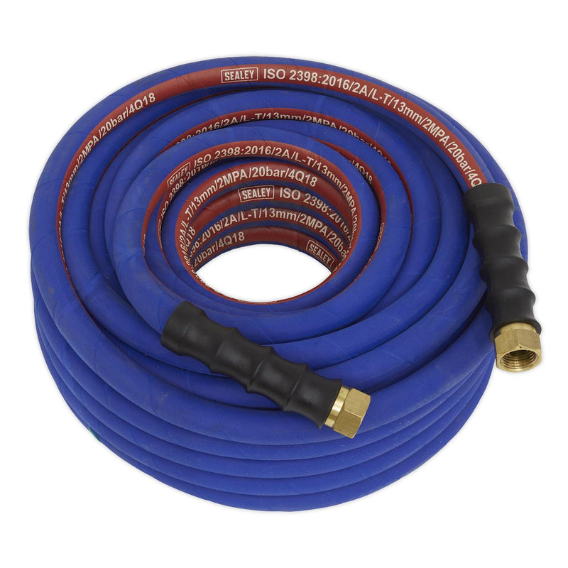 Air Hose 20m x �13mm with 1/2"BSP Unions Extra-Heavy-Duty