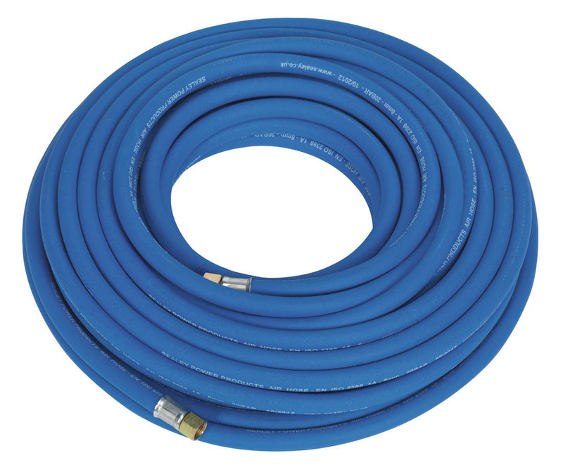 Air Hose 20m x �8mm with 1/4"BSP Unions Extra Heavy-Duty