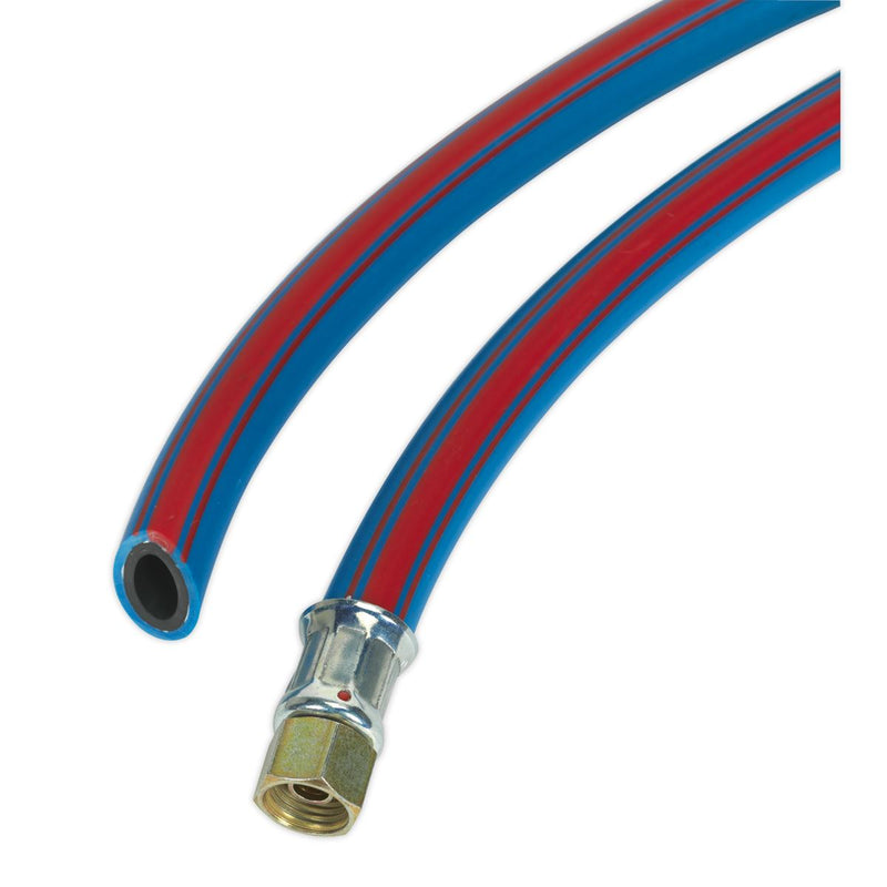 Air Leader Hose 600mm x �10mm with Tailpiece & 1/4"BSP Union