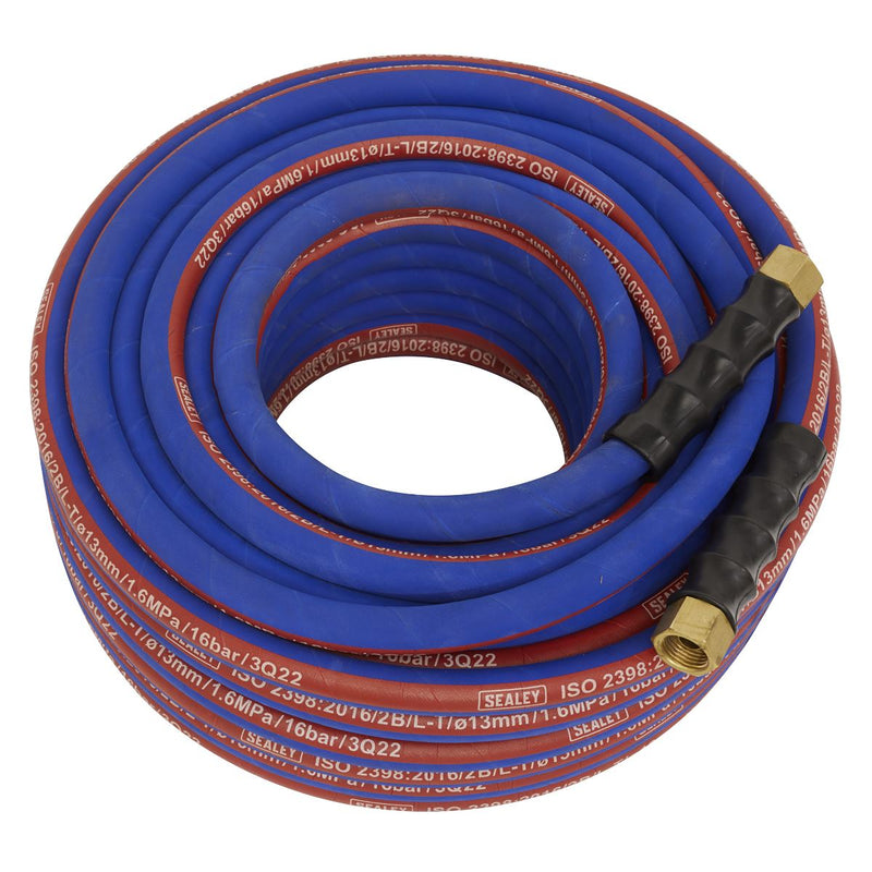 Air Hose 30m x �13mm with 1/2"BSP Unions Extra-Heavy-Duty