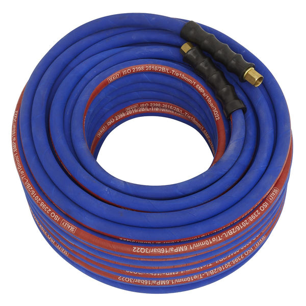 Air Hose 30m x �10mm with 1/4"BSP Unions Extra-Heavy-Duty