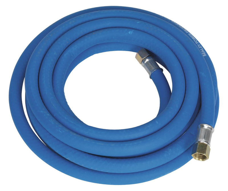 Air Hose 5m x �8mm with 1/4"BSP Unions Extra-Heavy-Duty