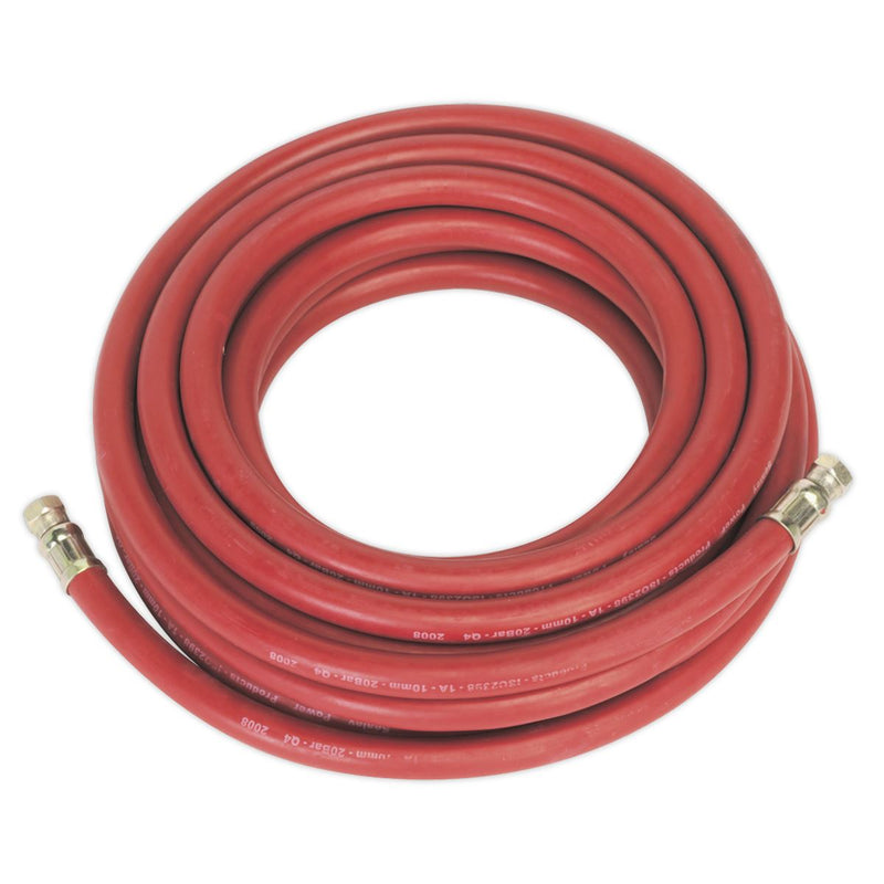 Air Hose 10m x �10mm with 1/4"BSP Unions