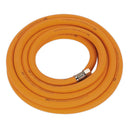 Sealey High-Visibility Hybrid Air Hose with 1/4"BSP Unions 5m x 10mm AHHC538
