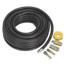 Sealey Air Hose Kit with Connectors 15m x 8mm AHK01