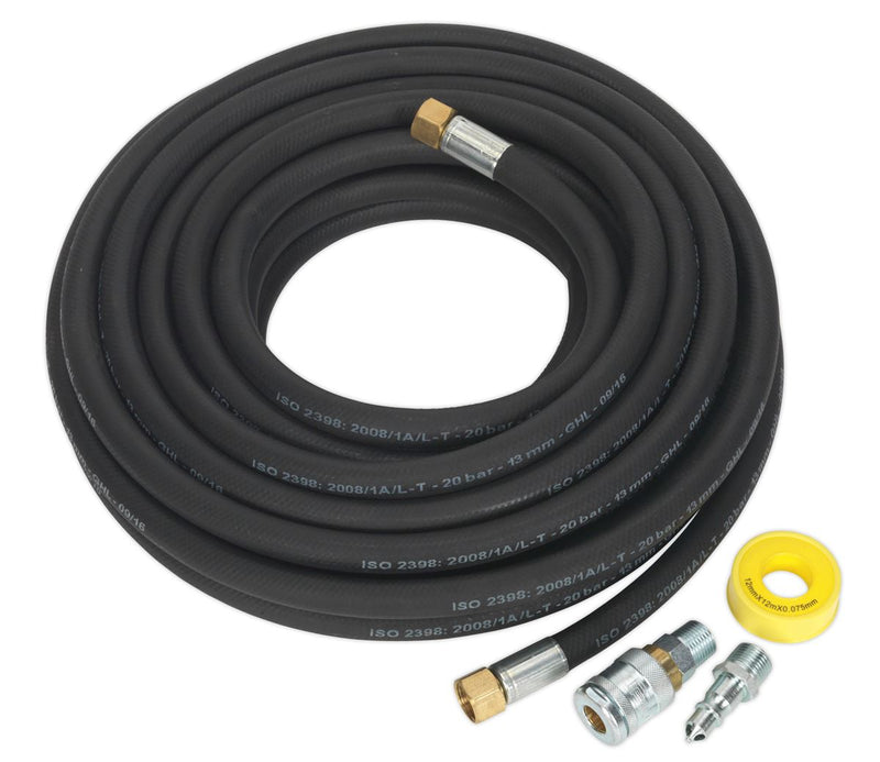 Air Hose Kit 15m x �13mm High Flow with 100 Series Adaptors