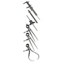 Sealey Professional Measuring Tool Set 6pc AK10000
