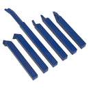 Sealey Lathe Turning Tool Set 10mm x 10mm 6pc AK1122