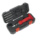 Sealey Premier Heavy-Duty Impact Driver Set with Protection Grip 10pc AK2084