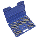 Sealey Premier TRX-Star/Security TRX-Star/Hex/Ribe/Spline Bit Set 3/8" & 1/2"Sq Drive 74pc AK21974