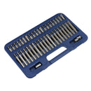 Sealey Premier TRX-Star*/Hex/Spline Bit Set 3/8" & 1/2"Sq Drive 42pc AK219