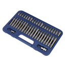 Sealey Premier TRX-Star*/Hex/Spline Bit Set 3/8" & 1/2"Sq Drive 42pc AK219