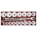 Sealey Premier Socket Set 1"Sq Drive 22pc AK261