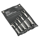 Sealey Premier Flare Nut Spanner Set 5pc AK2651