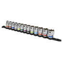 Sealey Premier Platinum Socket Set 1/2"Sq Drive 13pc AK2661