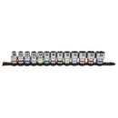 Sealey Premier Platinum Socket Set 1/2"Sq Drive 13pc AK2661