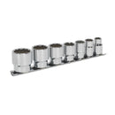 Sealey Premier Whitworth Socket Set 3/8"Sq Drive 7pc AK2676
