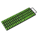 Sealey Premier Socket Rail Tray 1/4", 3/8" & 1/2"Sq Drive - Hi-Vis Green AK27051HV