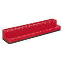 Sealey Premier Socket Holder Magnetic 1/4"Sq Drive Capacity 26 Sockets AK27085