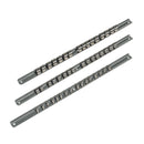 Sealey Premier Socket Retaining Rail Set 1/4", 3/8" & 1/2"Sq Drive 3pc AK270