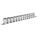 Sealey Premier Lock-On&trade; Socket Set 1/2"Sq Drive 13pc AK2742