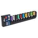 Sealey Premier Multi-Coloured Socket Set 3/8"Sq Drive 10pc AK285