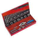 Sealey Metric Tap & Die Set Split Dies 32pc AK3015