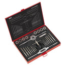 Sealey Imperial Tap & Die Set Split Dies BSW 28pc AK3028BSW