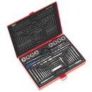 Sealey Metric Tap & Die Set Split Dies 37pc AK3037