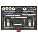 Sealey Metric Tap & Die Set Split Dies 37pc AK3037