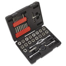 Sealey Metric Tap & Hex Die Set 39pc AK3039HM