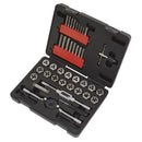 Sealey Metric Tap & Hex Die Set 39pc AK3039HM