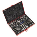 Sealey Metric Tap & Die Set Split Dies 40pc AK3040