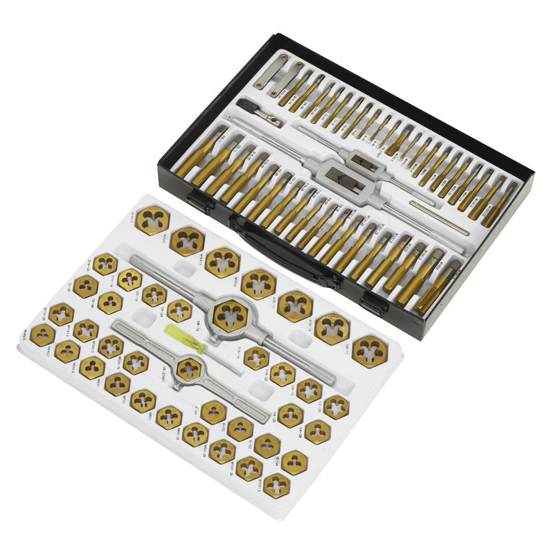 Sealey Metric & SAE/Imperial Hexagonal Tap & Die Set 86pc AK3086HIM