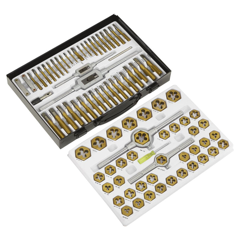 Sealey Metric & SAE/Imperial Hexagonal Tap & Die Set 86pc AK3086HIM