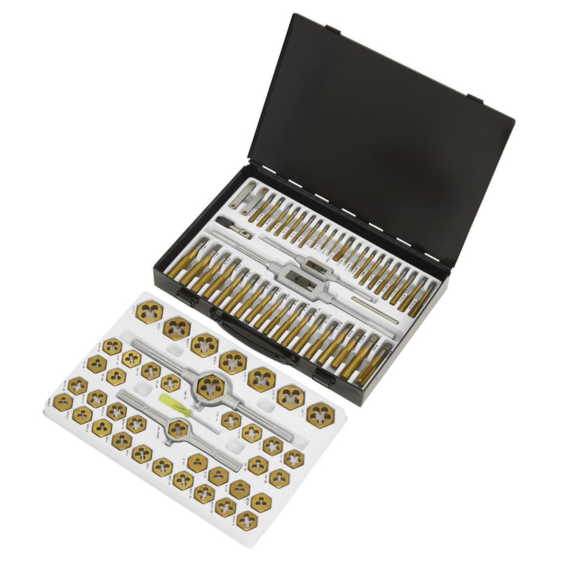 Sealey Metric & SAE/Imperial Hexagonal Tap & Die Set 86pc AK3086HIM