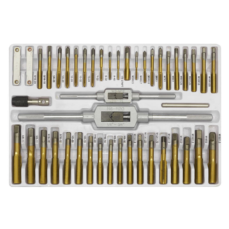 Sealey Metric & SAE/Imperial Hexagonal Tap & Die Set 86pc AK3086HIM