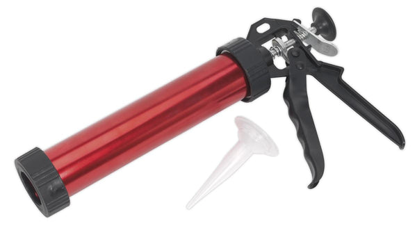 Caulking Gun for Sausage Packs & Cartridges 230mm Red