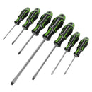 Sealey Premier GripMAX&reg; Screwdriver Set 7pc - Hi-Vis Green AK4321HV