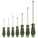 Sealey Premier GripMAX&reg; Screwdriver Set 7pc - Hi-Vis Green AK4321HV