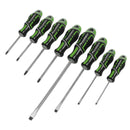 Sealey Premier GripMAX&reg; Screwdriver Set 8pc - Hi-Vis Green AK4322HV