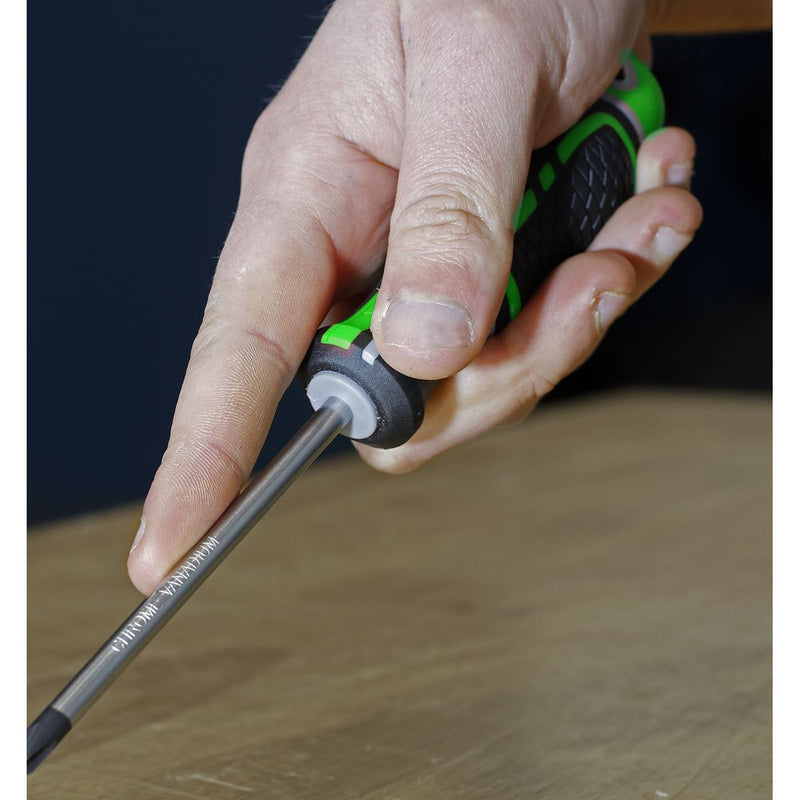 Screwdriver Set 8pc Security TRX-Star* GripMAX&reg; - Hi-Vis Green
