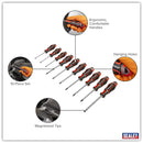 Sealey Premier GripMAX&reg; TRX-Star* Screwdriver Set 10pc - Red AK4324